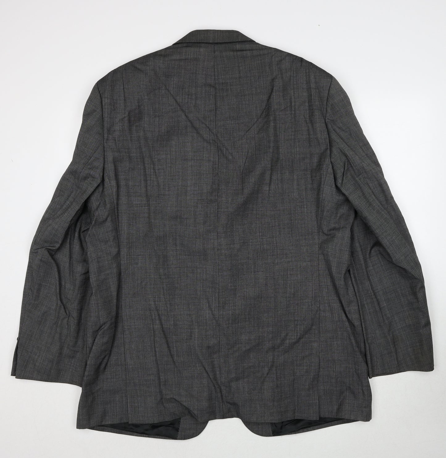 Digel Mens Grey Wool Jacket Suit Jacket Size 46 Regular