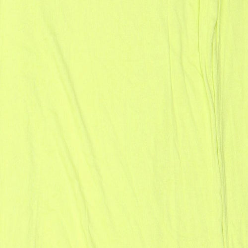 Dunnes Stores Womens Yellow V-Neck Polyester Pullover Jumper Size S