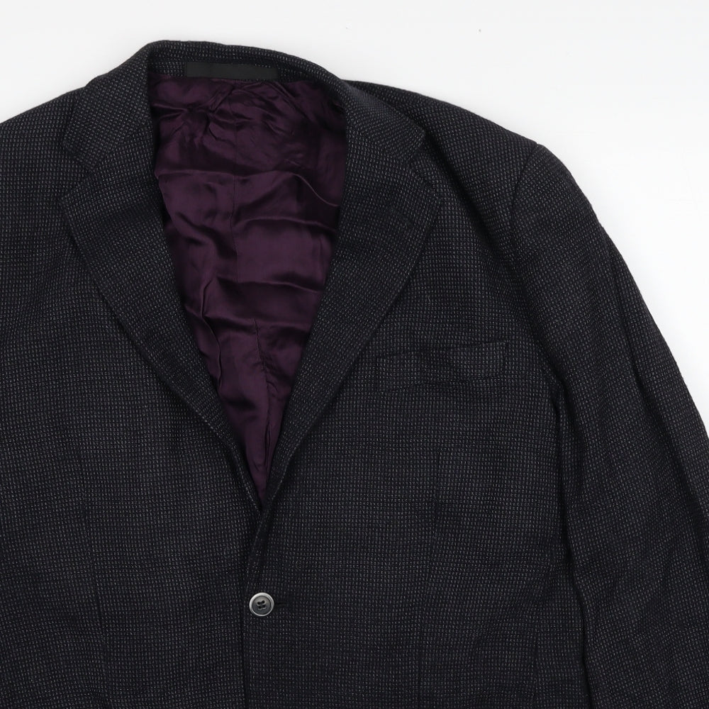 Marks and Spencer Mens Grey Wool Jacket Suit Jacket Size 40 Regular
