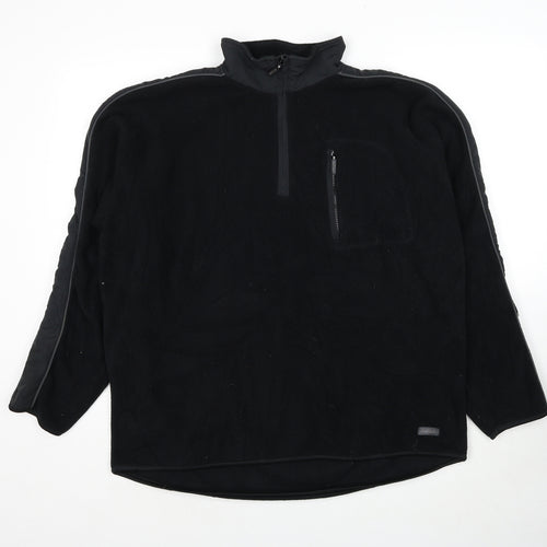O Club Mens Black Polyester Pullover Sweatshirt Size XL