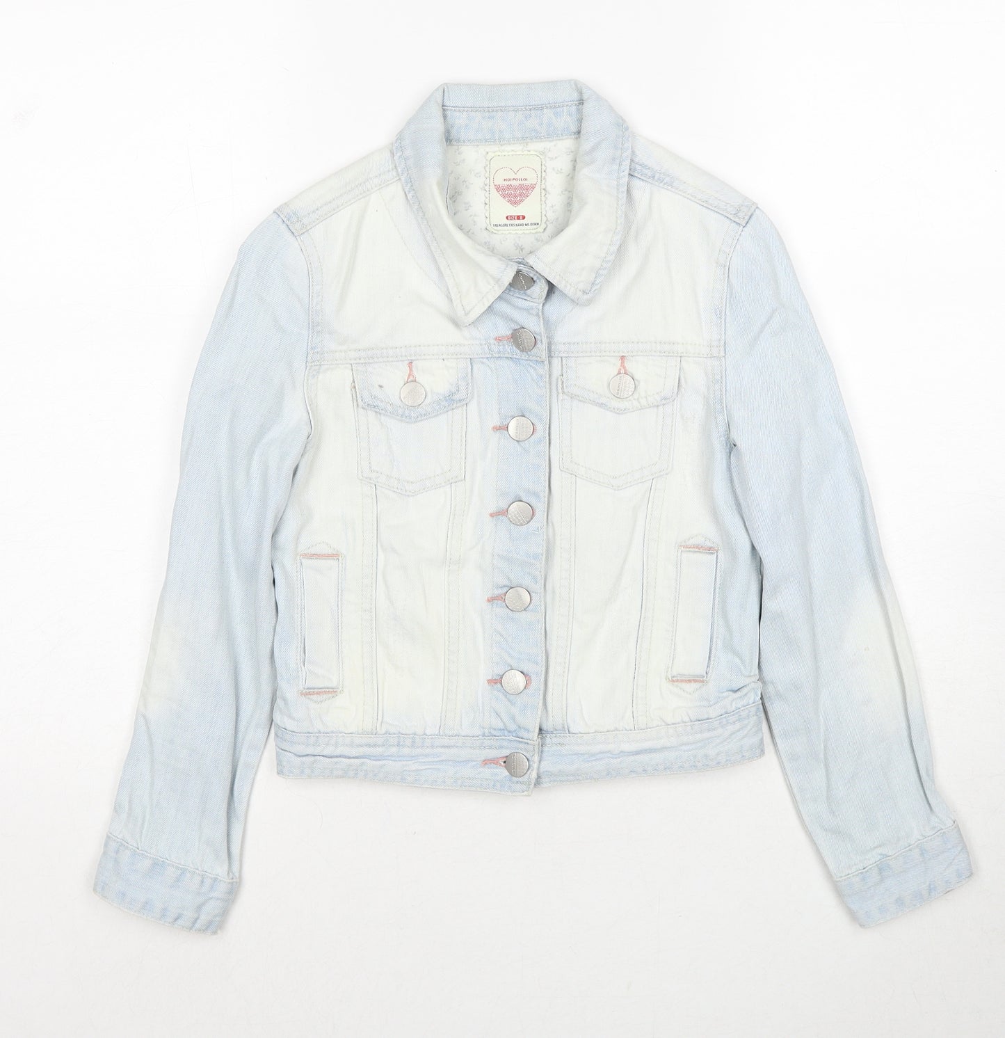 Hoi Polloi Womens Blue Jacket Size 8