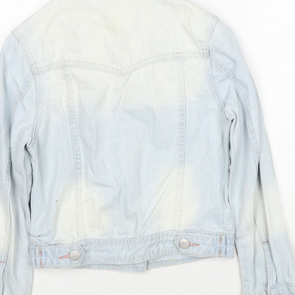 Hoi Polloi Womens Blue Jacket Size 8