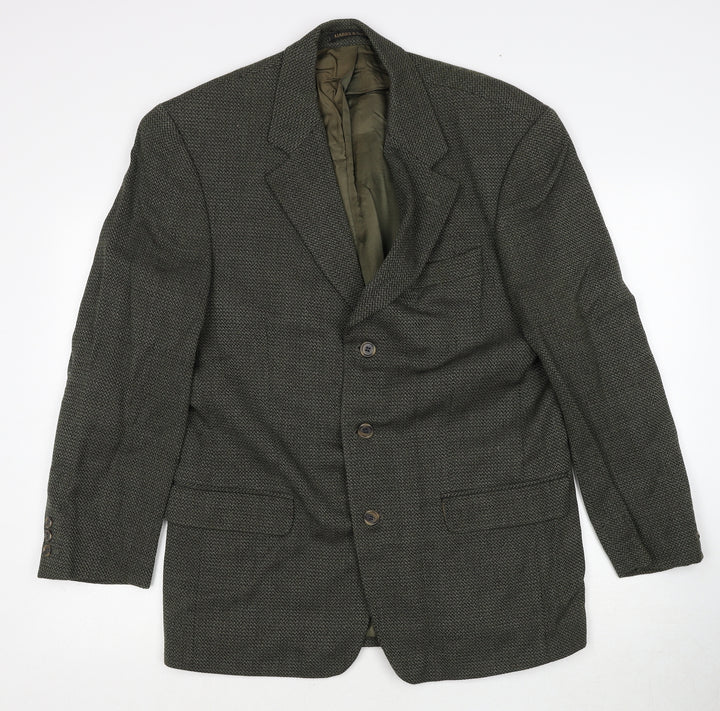 Marks and Spencer Mens Grey Wool Jacket Suit Jacket Size 40 Regular