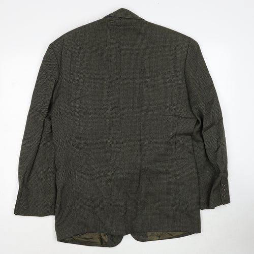 Marks and Spencer Mens Grey Wool Jacket Suit Jacket Size 40 Regular