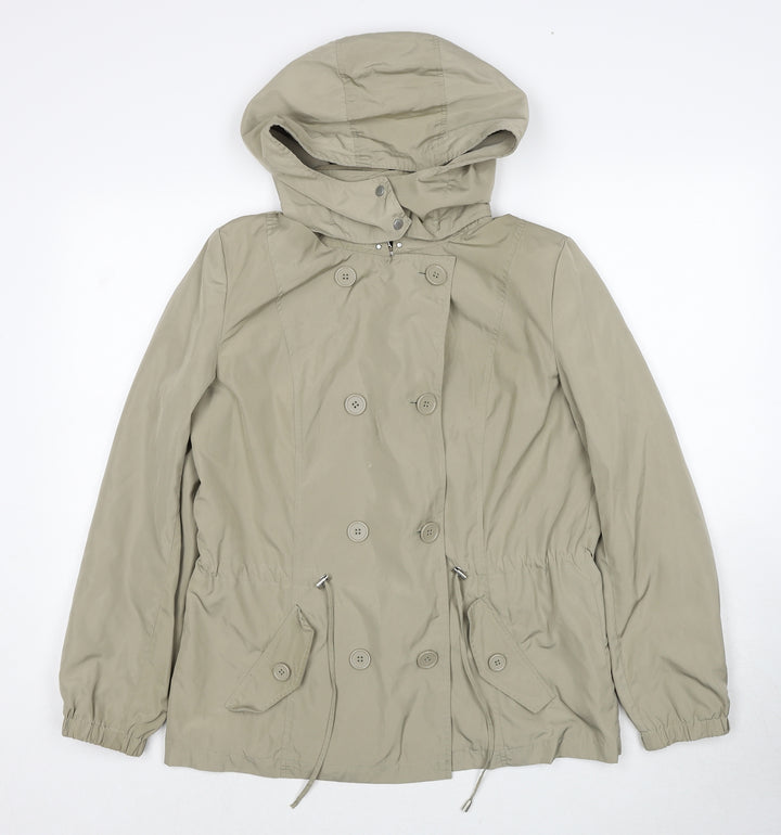 La Redoute Womens Beige Jacket Size 10 Button