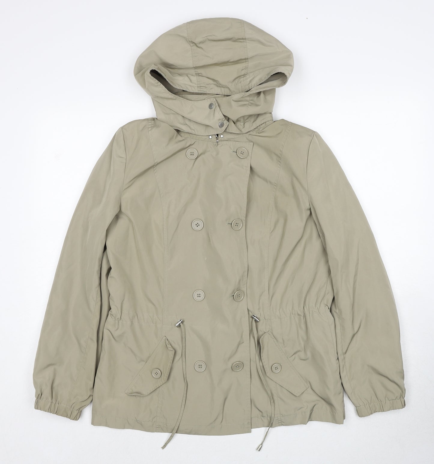 La Redoute Womens Beige Jacket Size 10 Button