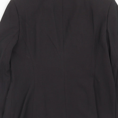 Marks and Spencer Womens Grey Polyester Jacket Blazer Size 12