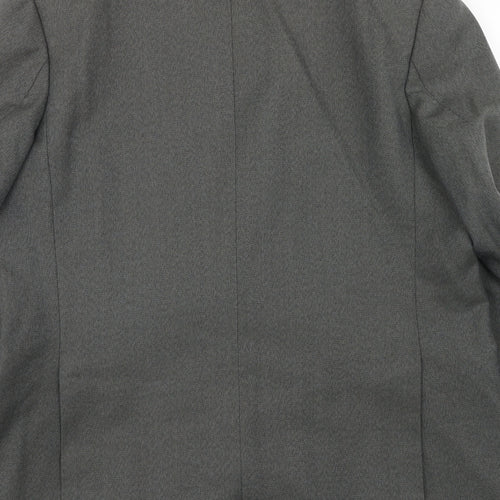 Hodges Mens Grey Polyester Jacket Suit Jacket Size 42 Regular