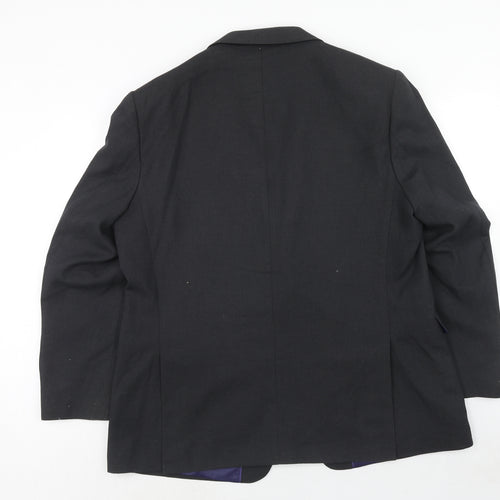 Marks and Spencer Mens Grey Viscose Jacket Suit Jacket Size 46 Regular
