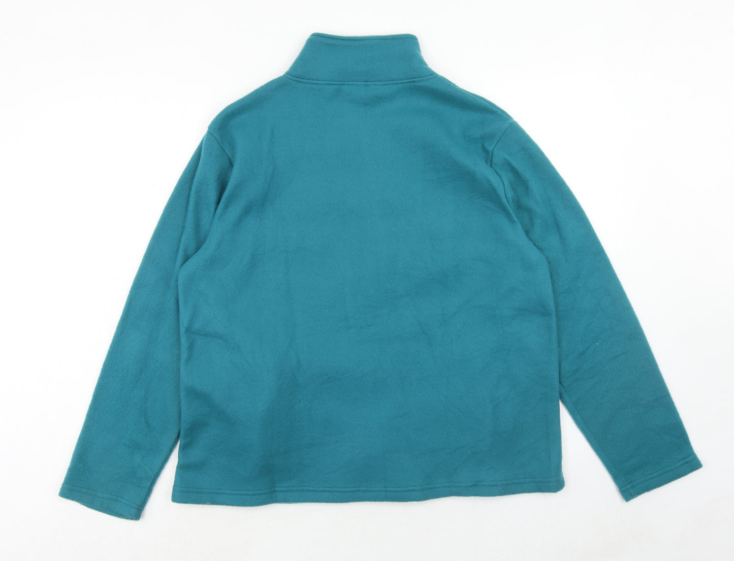 Anne De Lancay Womens Blue Jacket Size M Zip
