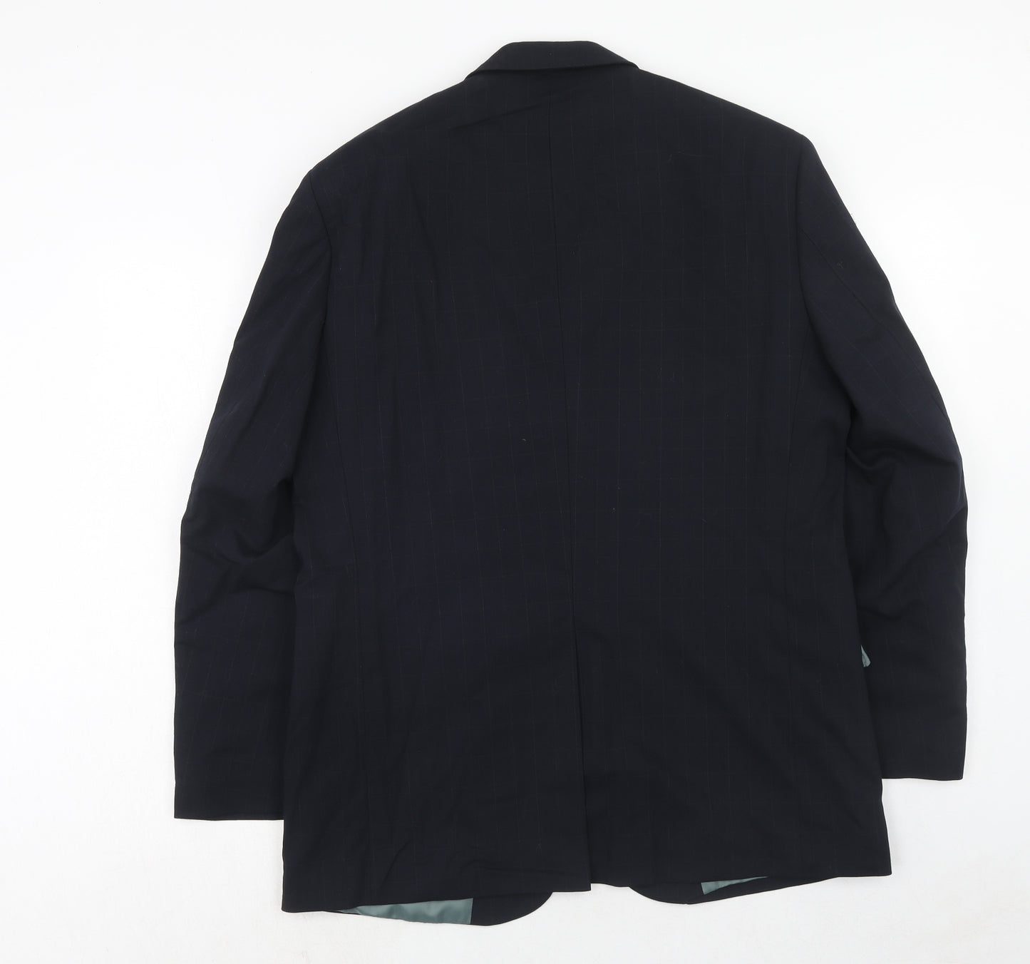 Marks and Spencer Mens Blue Wool Jacket Suit Jacket Size 40 Regular