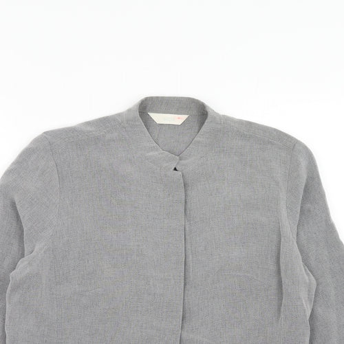 Marks and Spencer Womens Grey Jacket Blazer Size 14 Button