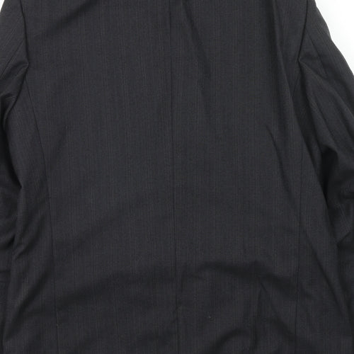 NEXT Mens Grey Polyester Jacket Suit Jacket Size 40 Regular