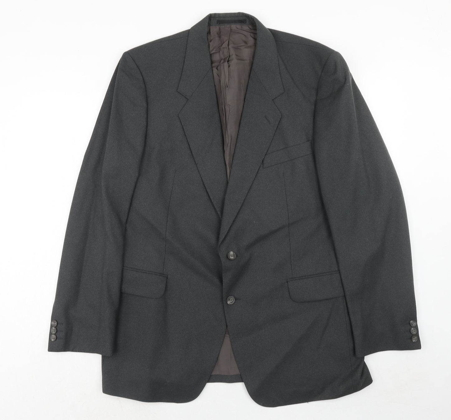 Odermark Mens Grey Polyester Jacket Suit Jacket Size 42 Regular