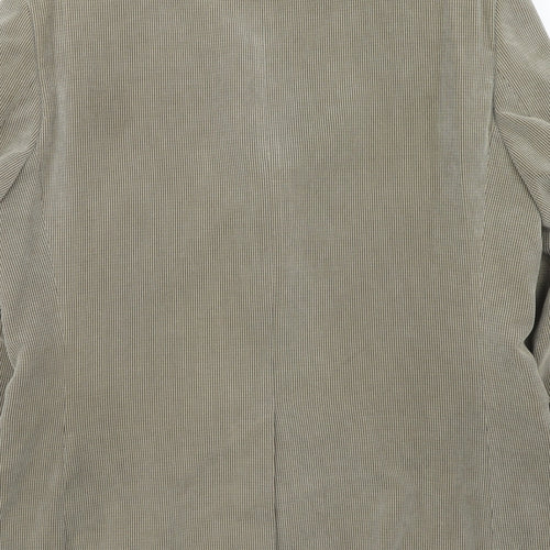 Greenwoods Mens Beige Polyester Jacket Blazer Size 42 Regular