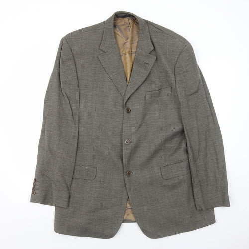Marks and Spencer Mens Grey Wool Jacket Suit Jacket Size 44 Regular