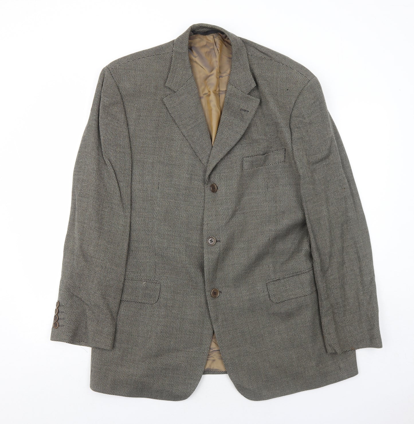 Marks and Spencer Mens Grey Wool Jacket Suit Jacket Size 44 Regular