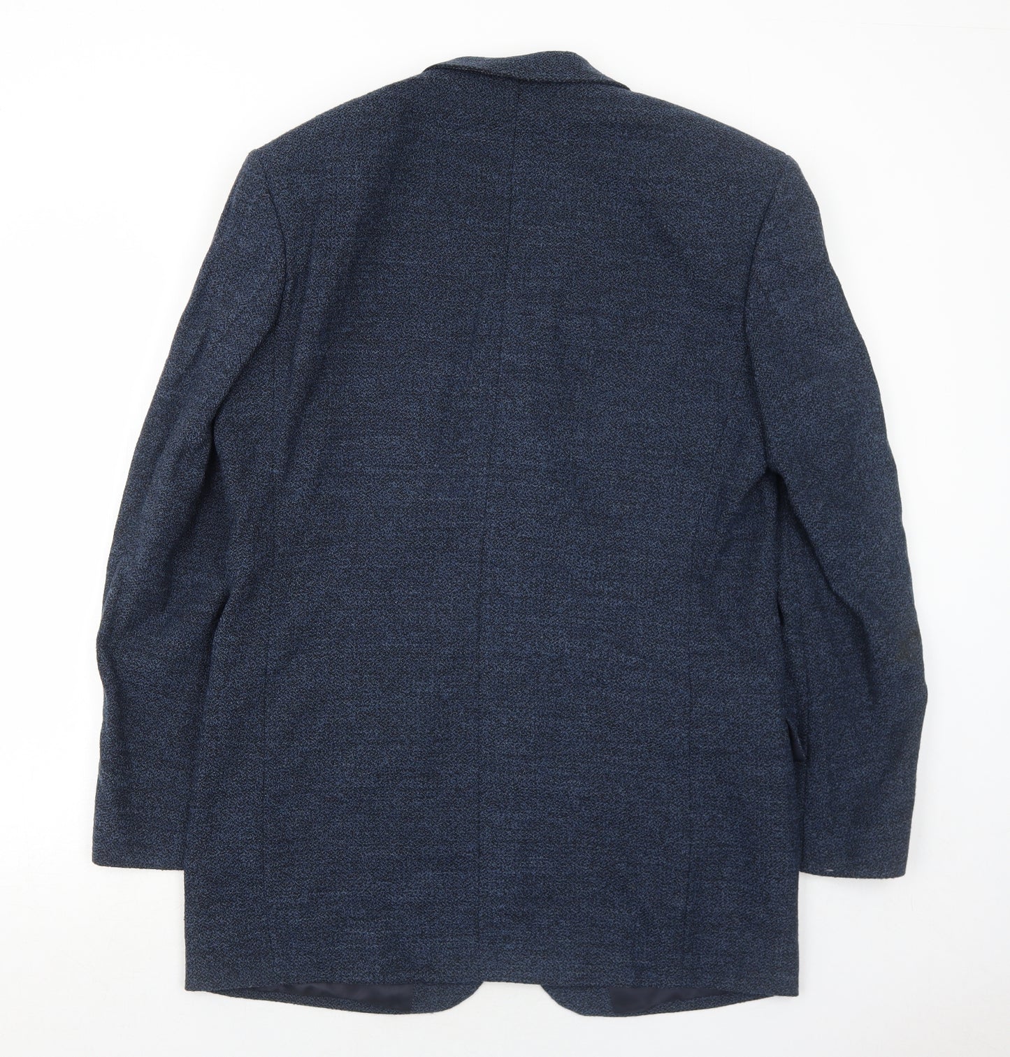Beatties Mens Blue Wool Jacket Blazer Size 40 Regular