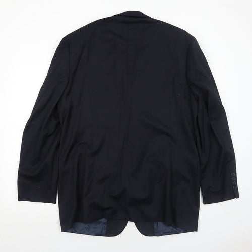 Coleman&Watson Mens Blue Wool Jacket Suit Jacket Size 44 Regular