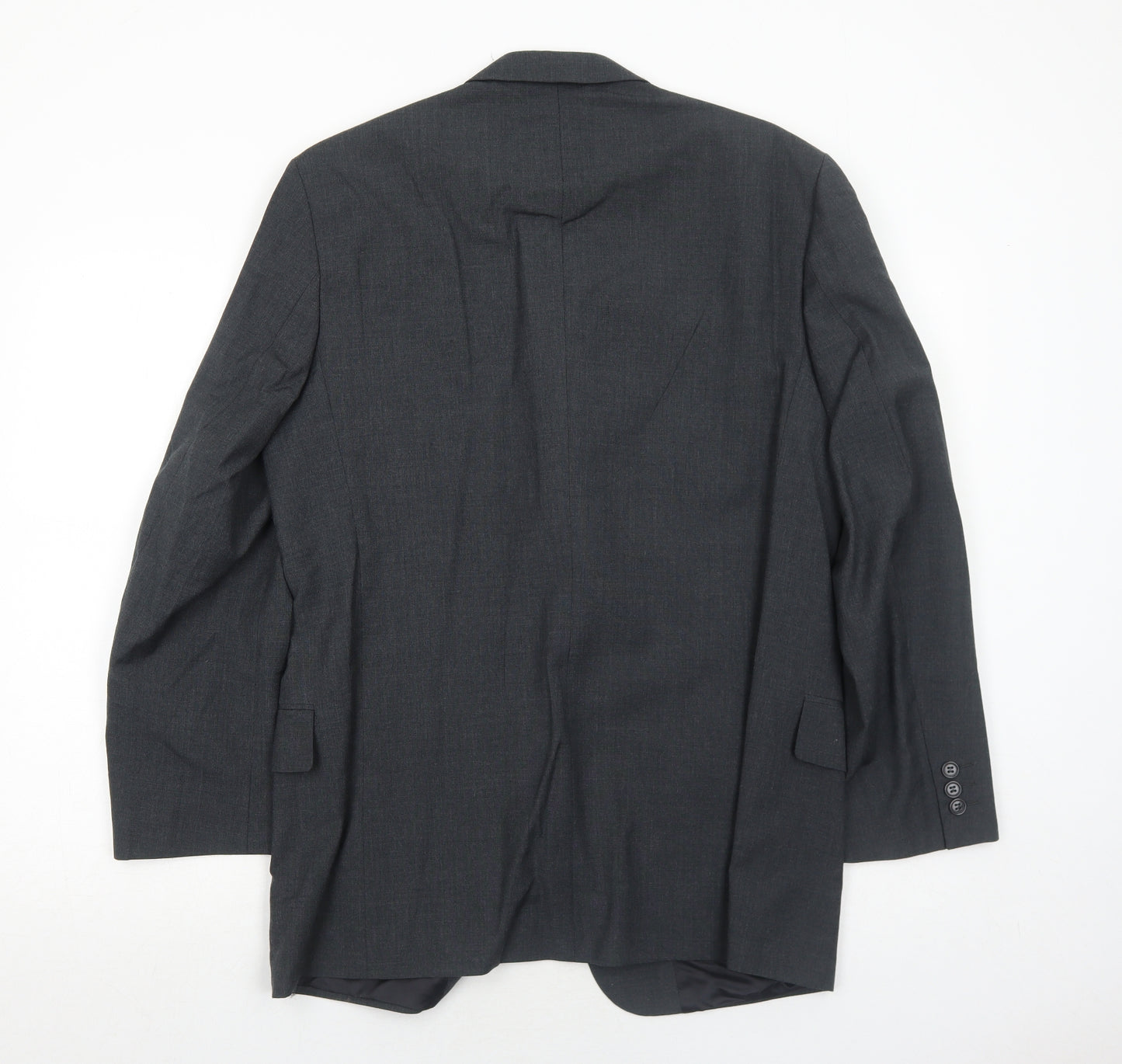 NEXT Mens Grey Wool Jacket Suit Jacket Size 38 Regular