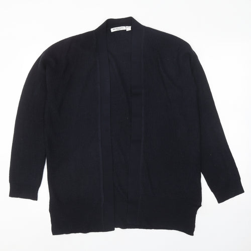 Brave Soul Womens Blue V-Neck Acetate Cardigan Jumper Size M