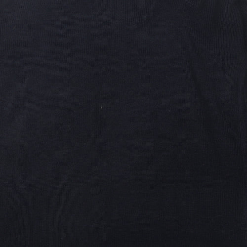 Brave Soul Womens Blue V-Neck Acetate Cardigan Jumper Size M