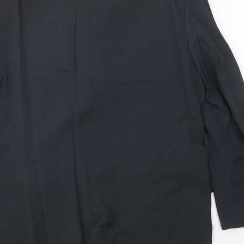 Daniel Hetcher Mens Grey Wool Jacket Suit Jacket Size 40 Regular