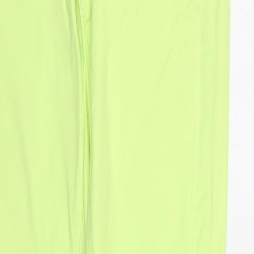 Uniqlo Womens Green Cotton Straight Jeans Size 24 in L33 in Regular Zip
