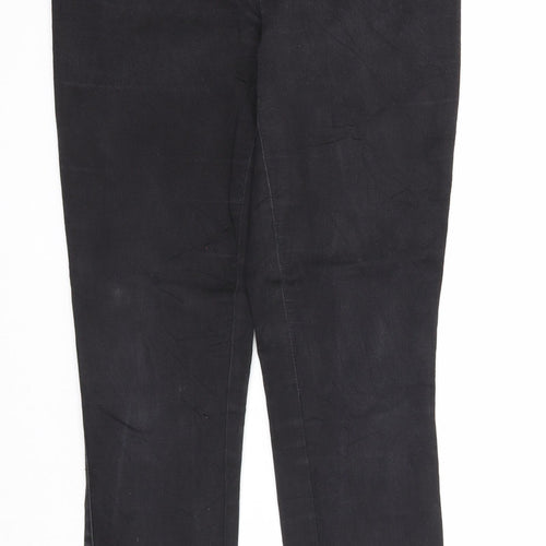 Only Womens Black Cotton Skinny Jeans Size M Regular Zip
