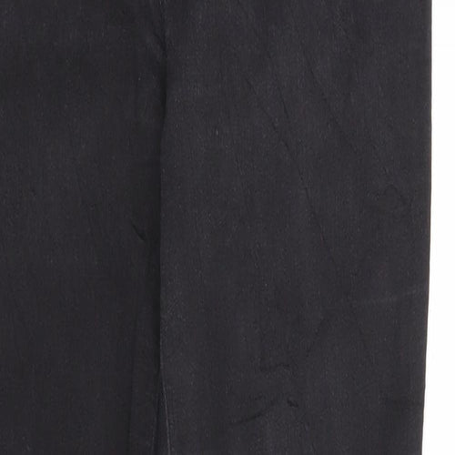 Only Womens Black Cotton Skinny Jeans Size M Regular Zip