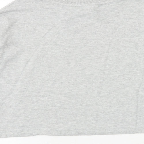 H&M Girls Grey Cotton Pullover Sweatshirt Size 14-15 Years Pullover
