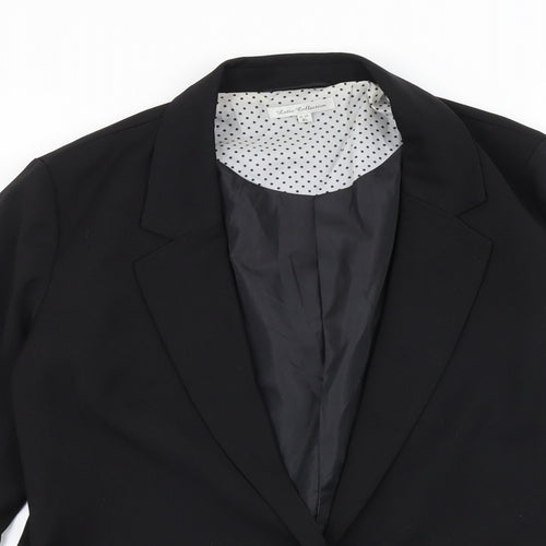Lativ Collection Womens Black Polyester Jacket Blazer Size XL