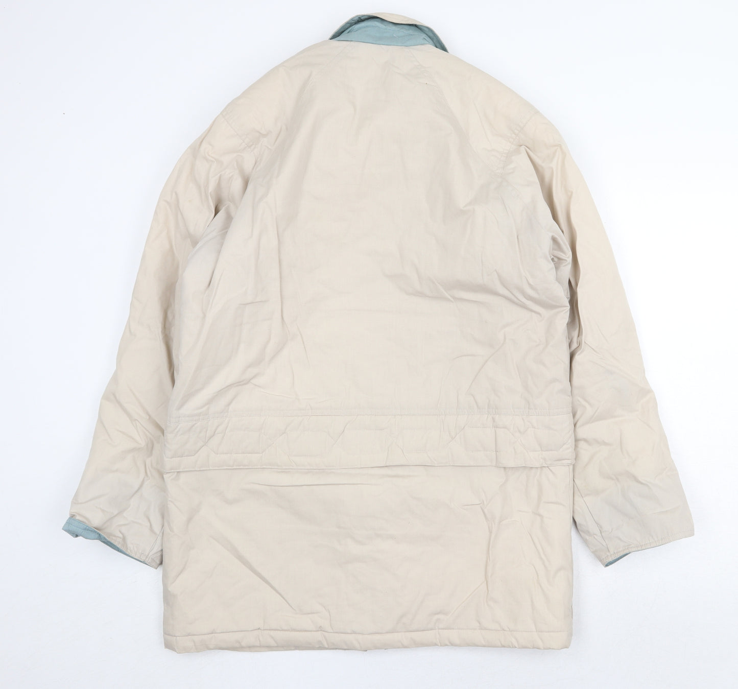 Compliments Womens Beige Jacket Size 12 Zip