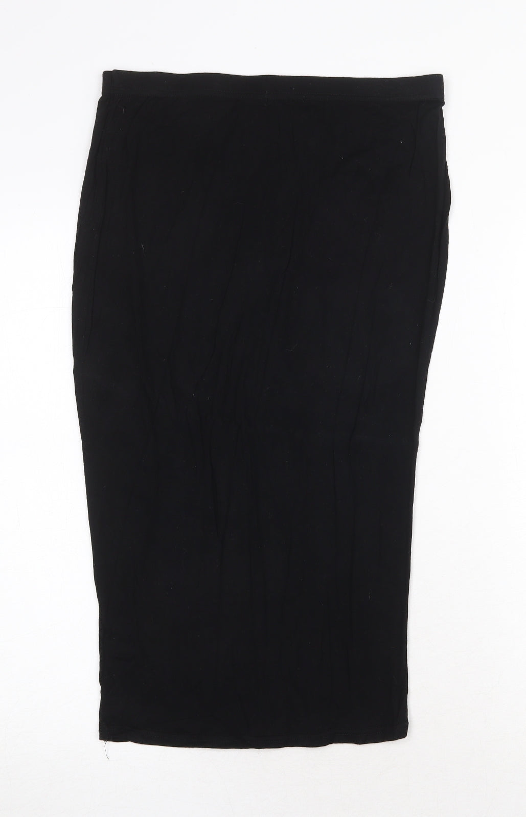Boohoo Womens Black Polyester Bandage Skirt Size 8