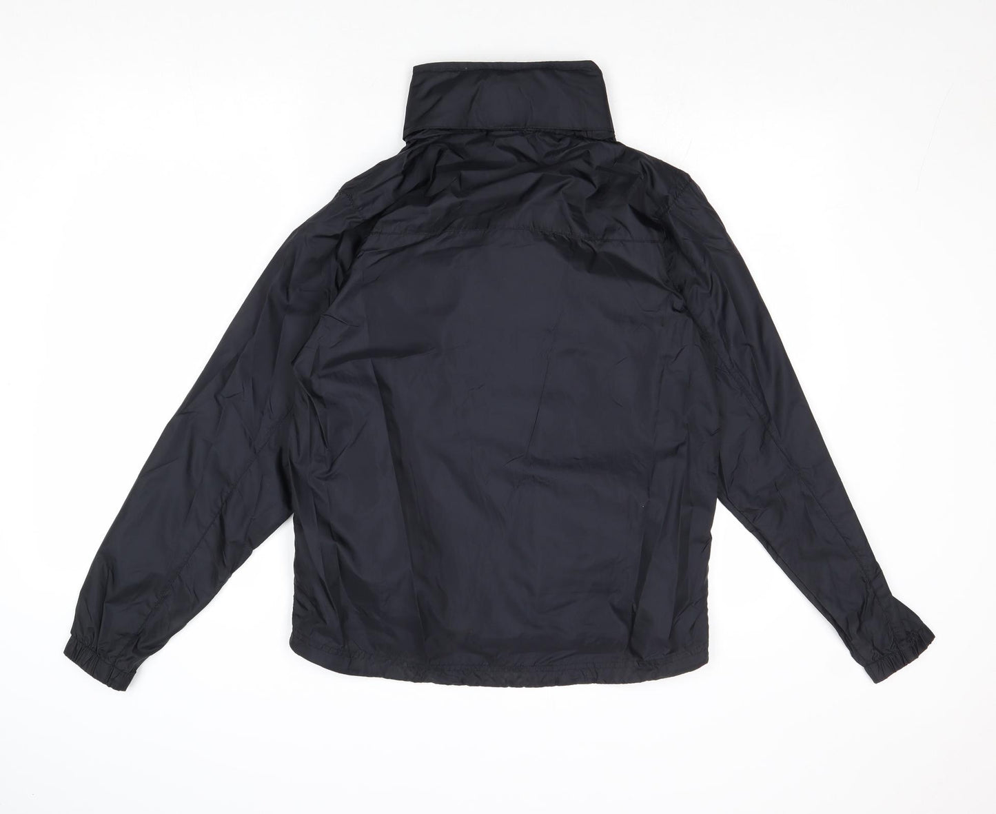 Campri Womens Black Jacket Size 8 Zip