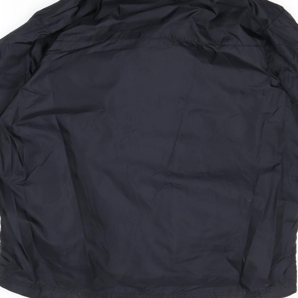 Campri Womens Black Jacket Size 8 Zip