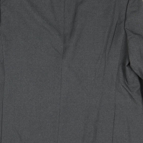 Warteks Mens Grey Polyester Jacket Suit Jacket Size 44 Regular