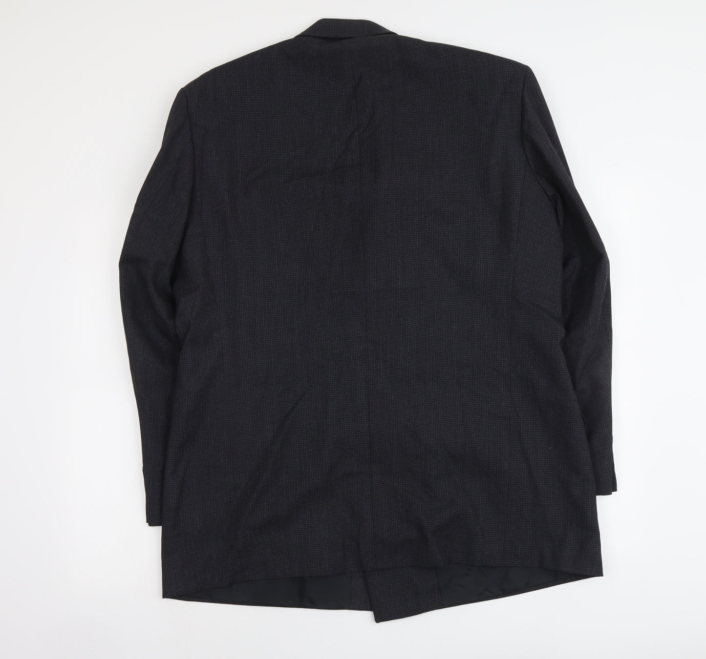 Marks and Spencer Mens Blue Polyester Jacket Suit Jacket Size L Regular