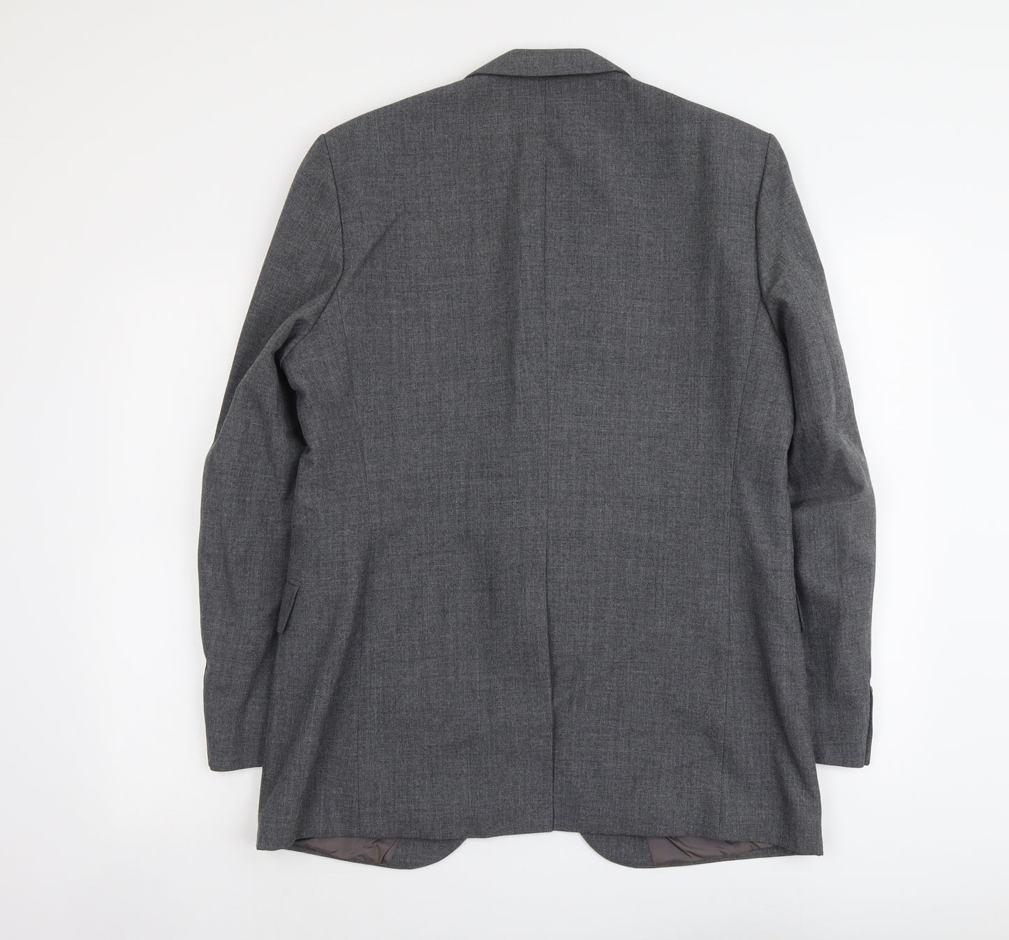 Marks and Spencer Mens Grey Polyester Jacket Suit Jacket Size M Regular