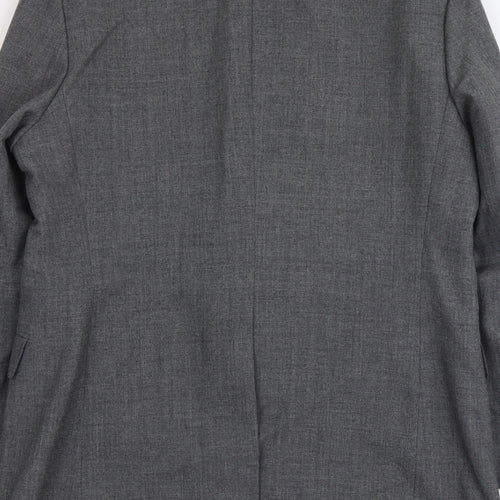 Marks and Spencer Mens Grey Polyester Jacket Suit Jacket Size M Regular