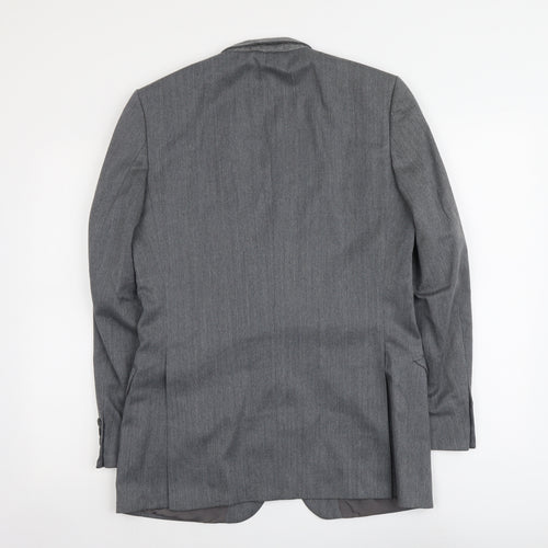 Marks and Spencer Mens Grey Polyester Jacket Suit Jacket Size M Regular