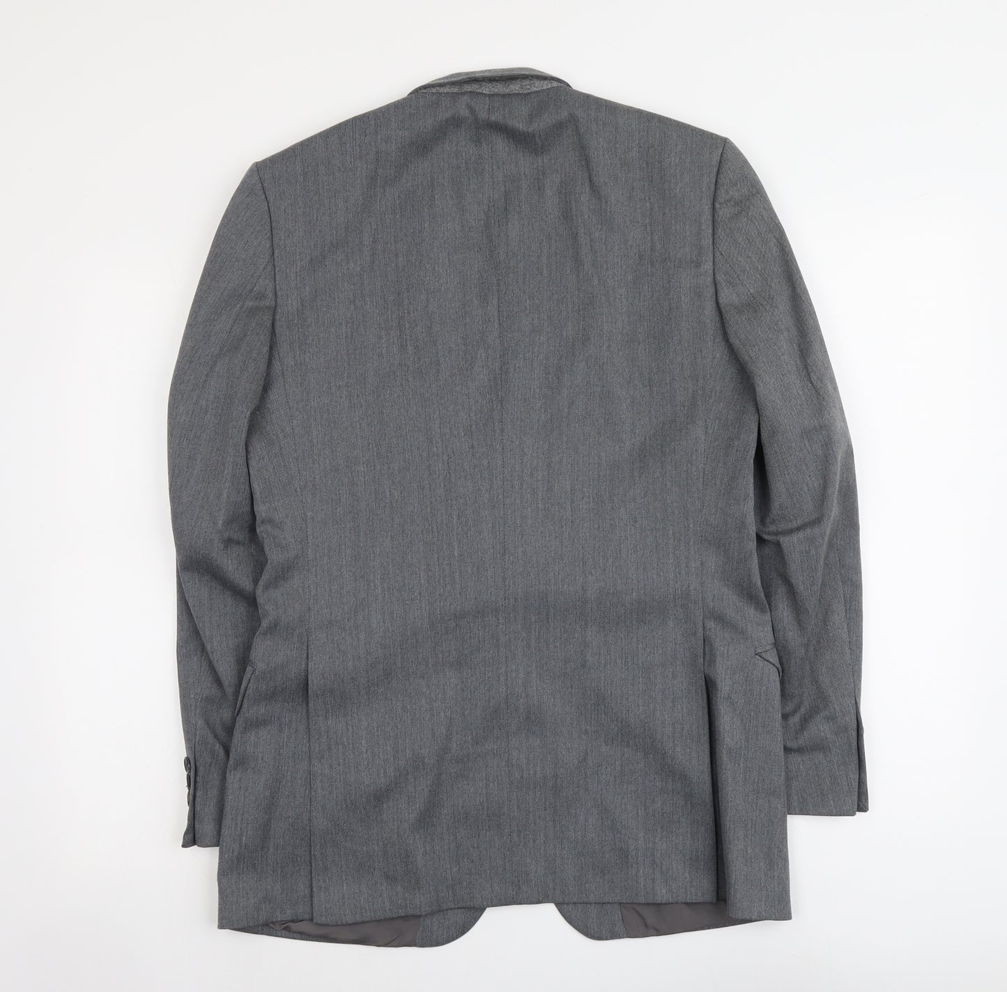 Marks and Spencer Mens Grey Polyester Jacket Suit Jacket Size M Regular