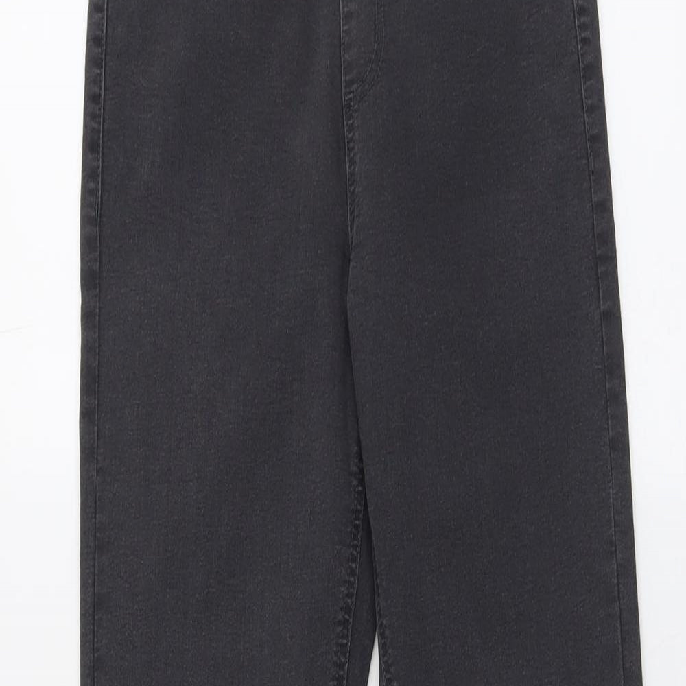 Marks and Spencer Womens Grey Cotton Jegging Jeans Size 8 L30 in Regular