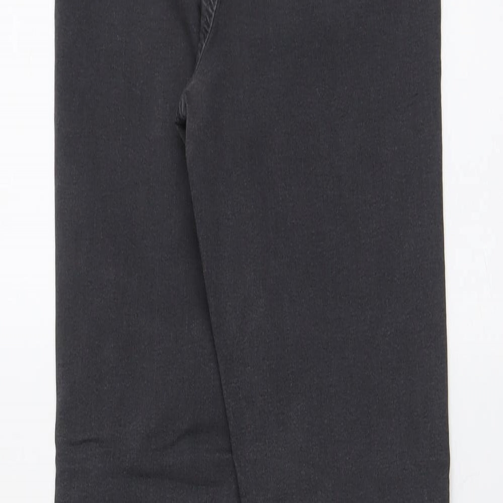 Marks and Spencer Womens Grey Cotton Jegging Jeans Size 8 L30 in Regular