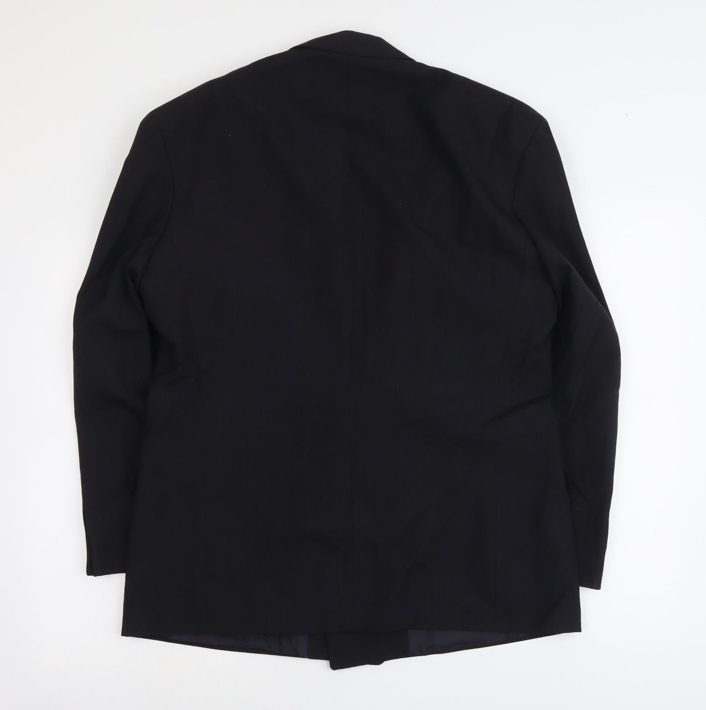 Marks and Spencer Mens Black Polyester Jacket Suit Jacket Size M Regular