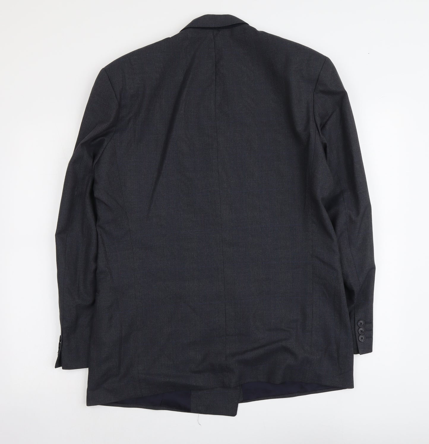 Marks and Spencer Mens Blue Polyester Jacket Suit Jacket Size L Regular