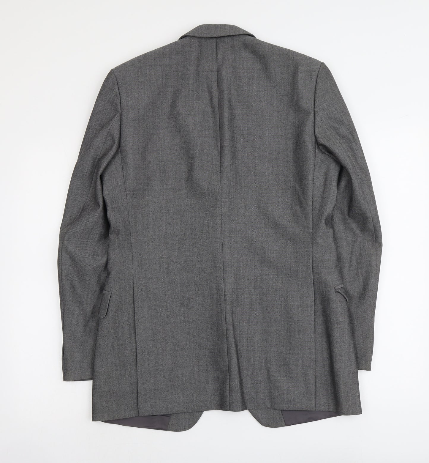 Marks and Spencer Mens Grey Polyester Jacket Suit Jacket Size M Regular
