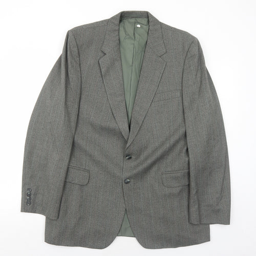 Marks and Spencer Mens Grey Wool Jacket Suit Jacket Size 42 Regular
