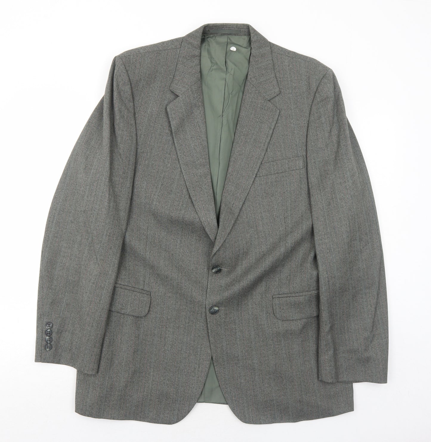 Marks and Spencer Mens Grey Wool Jacket Suit Jacket Size 42 Regular