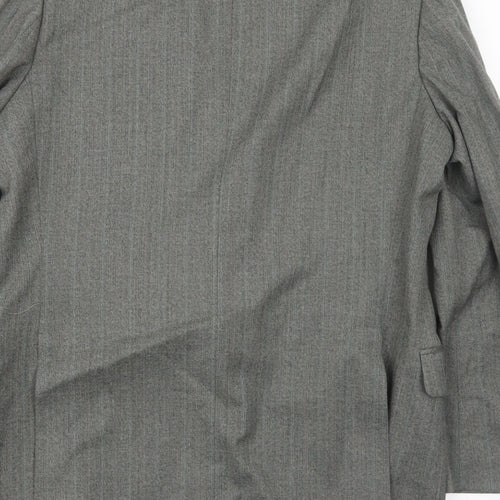 Marks and Spencer Mens Grey Wool Jacket Suit Jacket Size 42 Regular